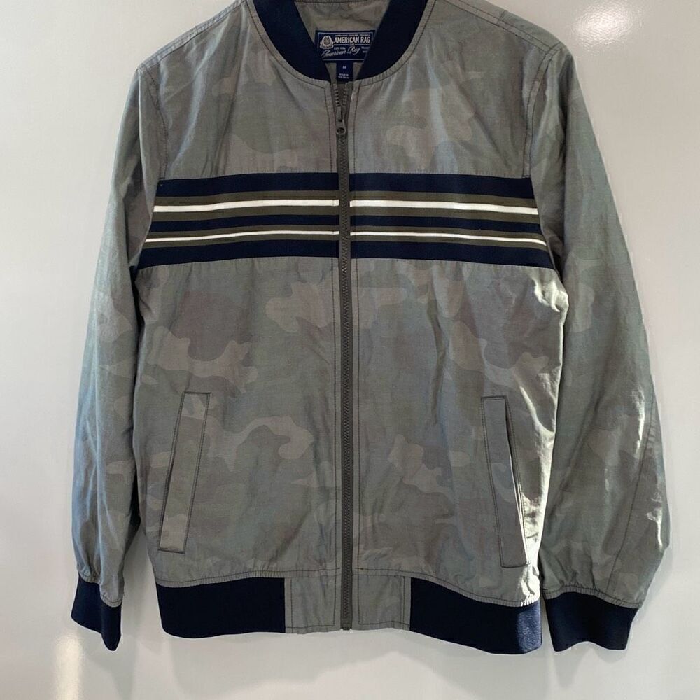 American rag men’s camouflage light weight jacket